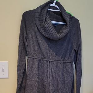 Maternity turtleneck sweater